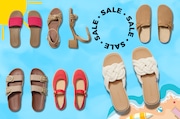 Get up to 36% off summer slides and sandals from Rothy's during a limited-time sitewide sale.