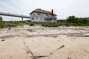 The Sandlass House in Sandy Hook photographed in 2015. A decade later, advocates for the last-standing building of the Highland Beach Resort are still trying to save it from demolition.