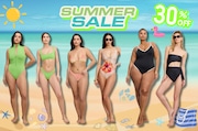 Get 30% off top swimwear pieces during a rare deal.
