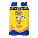 Banana Boat Sport Kids Sunscreen Spray SPF 50, Twin Pack