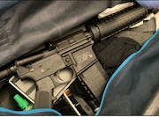 Police say a man from South Jersey pointed an “assault-style rifle” from a car in Wildwood. The gun in this photo is not the gun that was allegedly used in the Wildwood incident. 