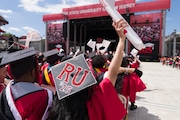 Rutgers University Commencement festivities at SHI Stadium in Piscataway, NJ.  05/18/2025