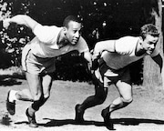 Newark Mayor Sharpe James,  seen here in his 1958 Montclair State College yearbook. In 1968, James became the first athletic director at Essex County College in Newark, a post he held until 1986, the year he was elected mayor. 
