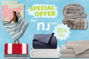 Use a limited-time code for NJ shoppers to get 35% off Cozy Earth home items and bestsellers. 